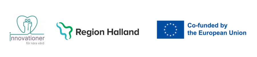 Kvinnor som samtalar på en mässa. Bild.