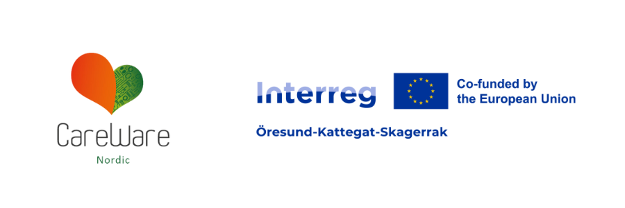 Careware Nordic och EU Interreg logotyper