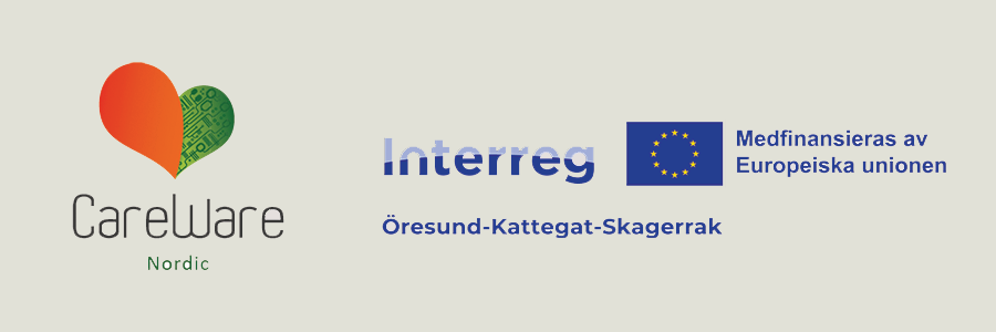 Careware Nordic och EU Interreg logotyper